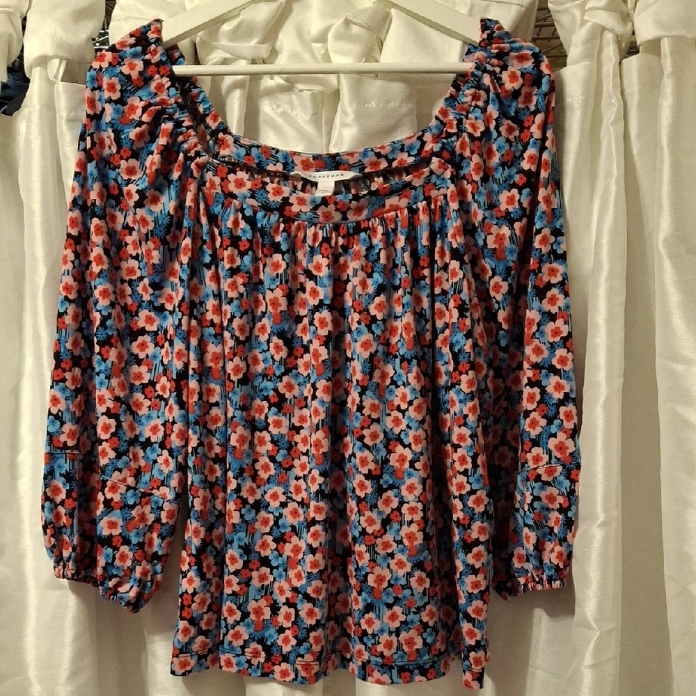 Popsugar Floral Top - Multicolor XXL 🩷🩷🩷🩷